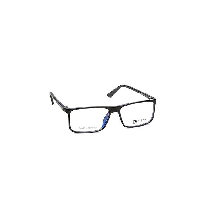 Titan Men’s Square Eyeglass Frame – Smart Watch